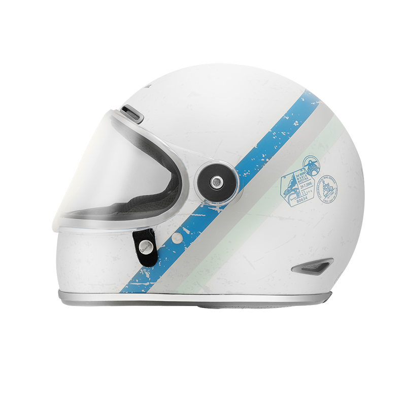 HELMET VESPA FF HERITAGE BIANCO