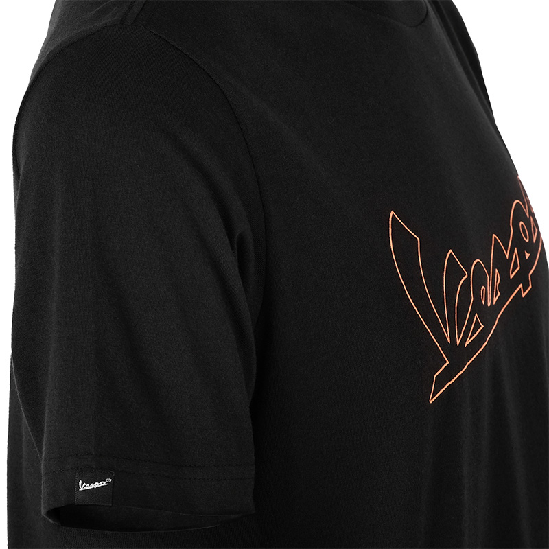 Vespa T-shirt Black