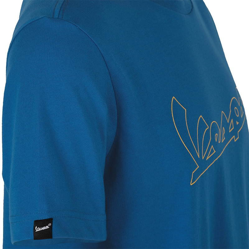 Vespa T-shirt Blue