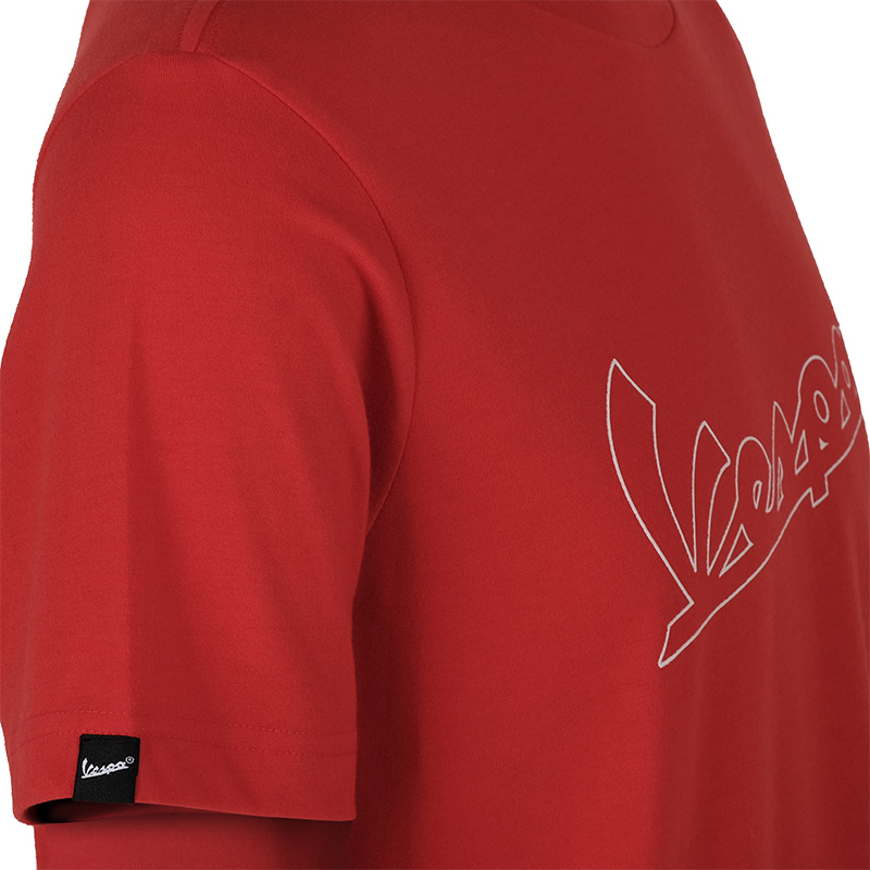 Vespa T-shirt Red
