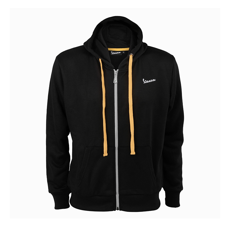 Vespa Hoodie Black