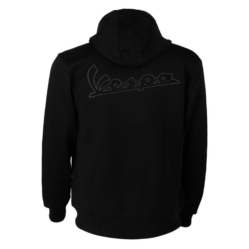 Vespa Hoodie Black