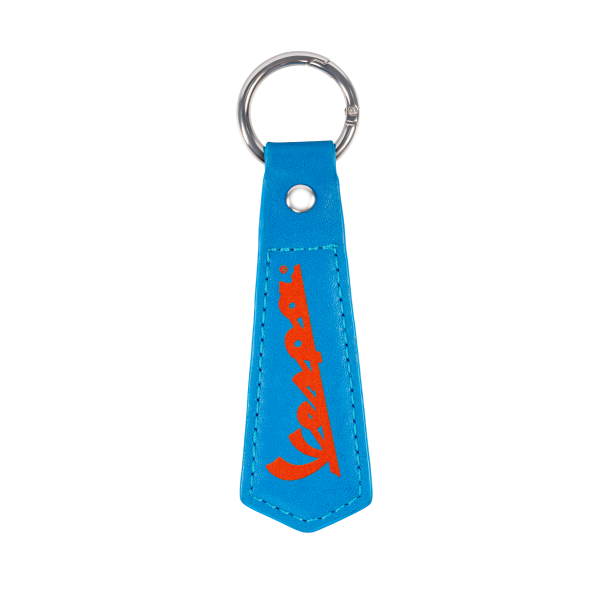 VESPA KEY RING TIE SHAPED BLUE 