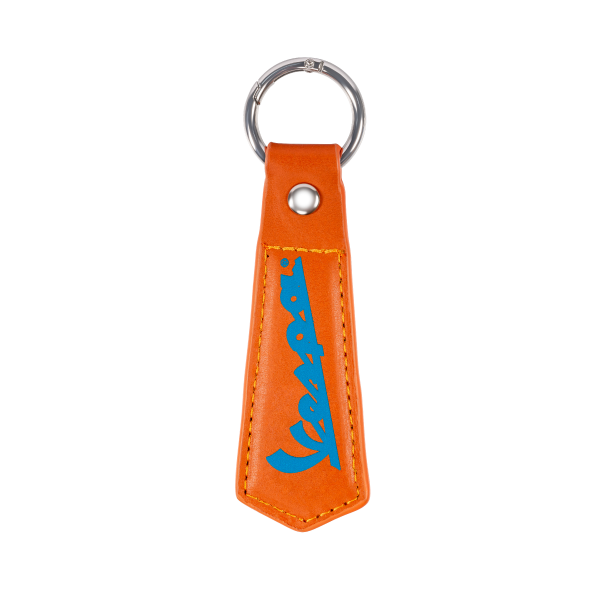 VESPA KEY RING TIE SHAPED ORANGE 
