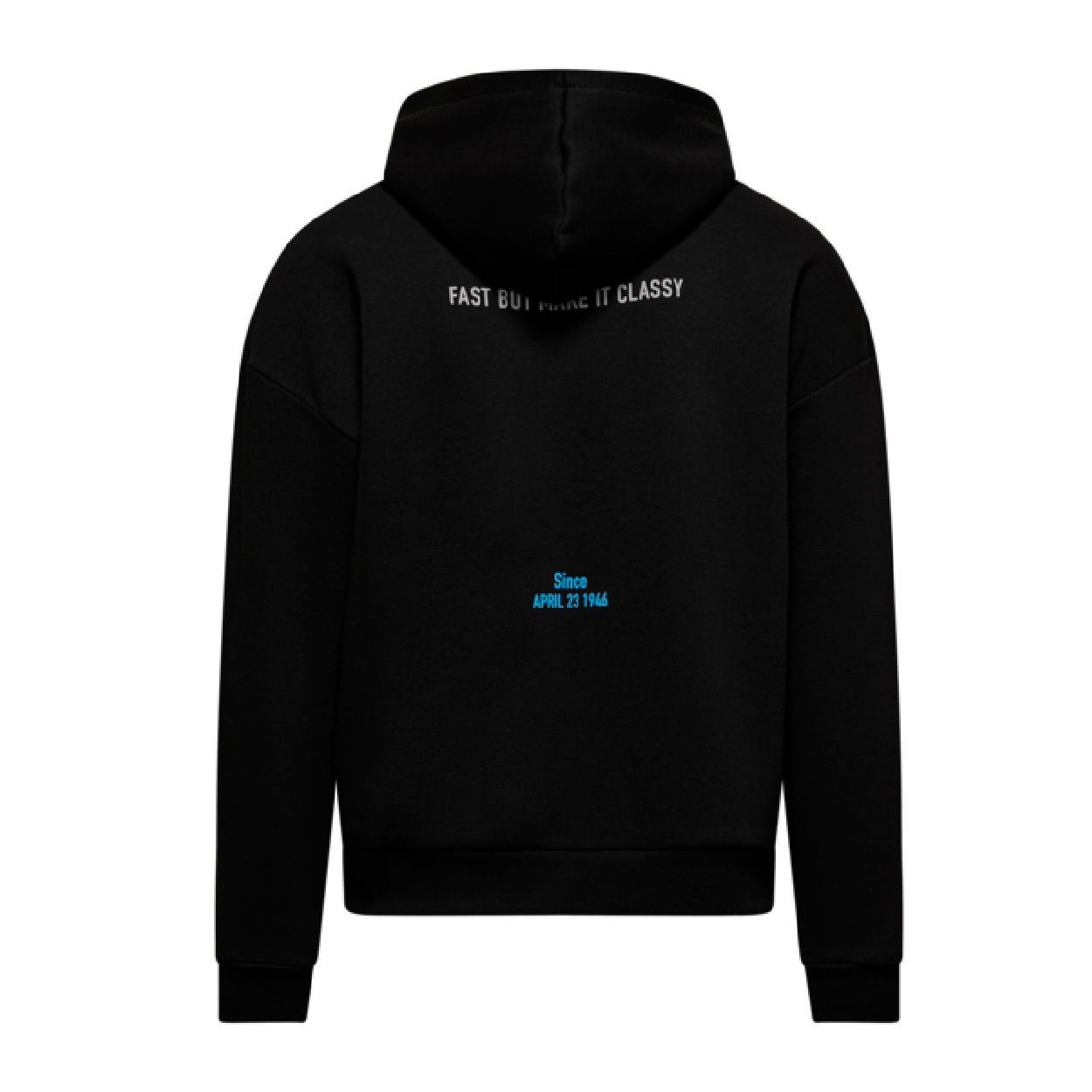 VESPA DEC HOODIE JET BLACK