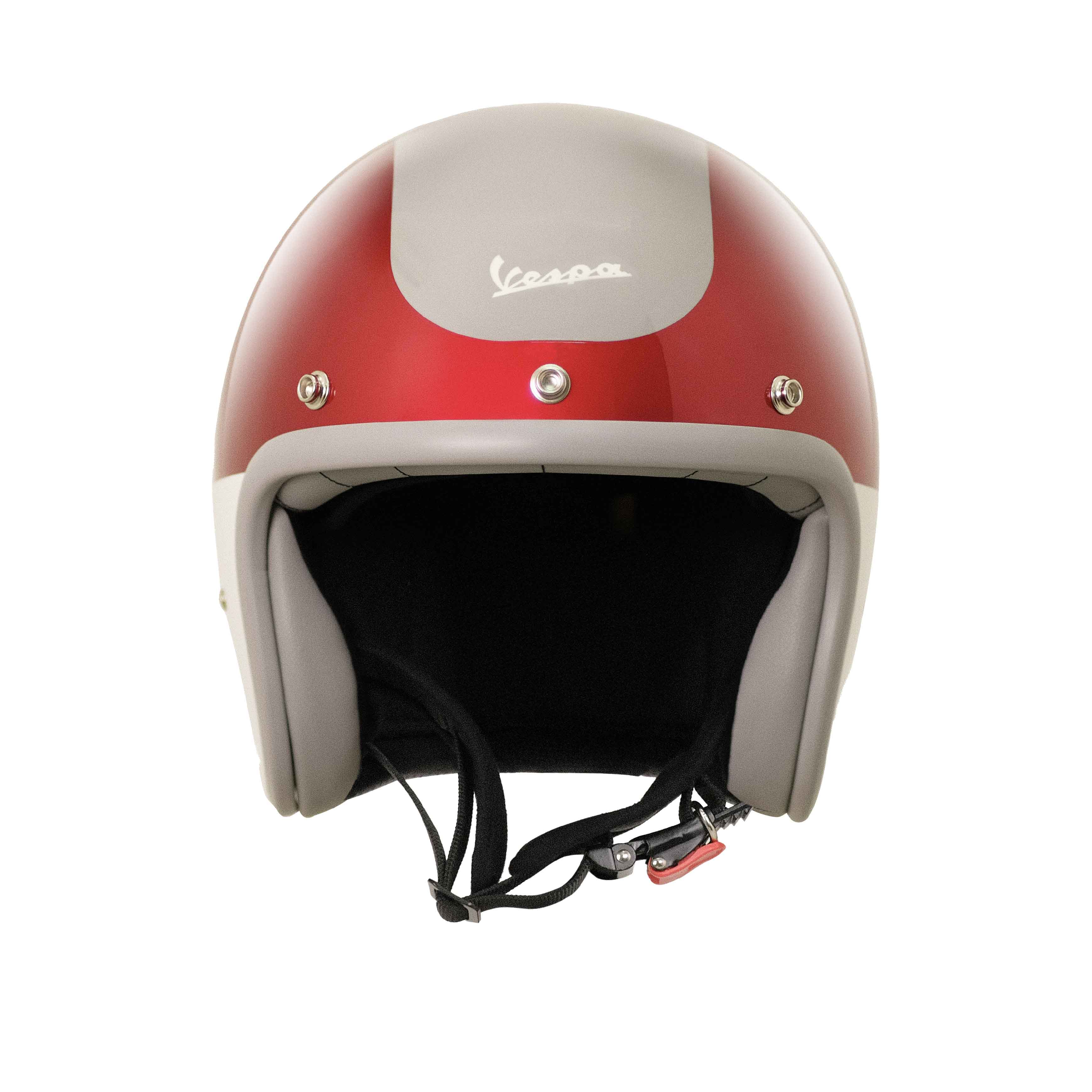 VESPA HELMET LX - RED WHITE